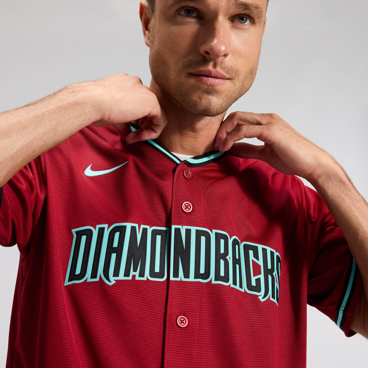 Arizona Diamondbacks Corbin Carroll Nike Crimson Alternate 2 Replica Jersey