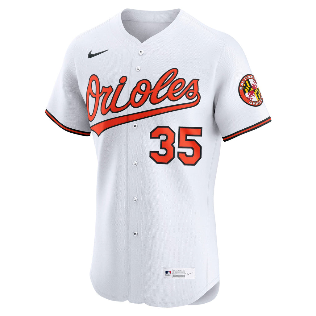 Baltimore Orioles Adley Rutschman Nike Orange Alternate 2 Elite Jersey