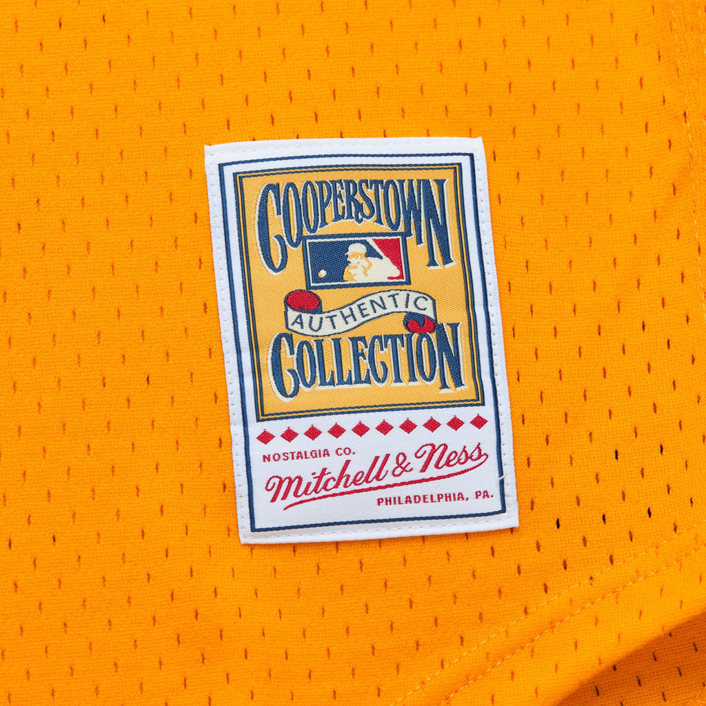 San Diego Padres Tony Gwynn Mitchell & Ness Gold Big & Tall Cooperstown Mesh Batting Practice Jersey