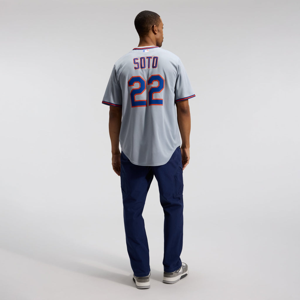 New York Mets Juan Soto Nike Gray Road Replica Jersey