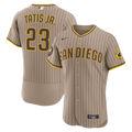 San Diego Padres Fernando Tatis Jr. Nike Sand Alternate Authentic Sponsor Patch Jersey