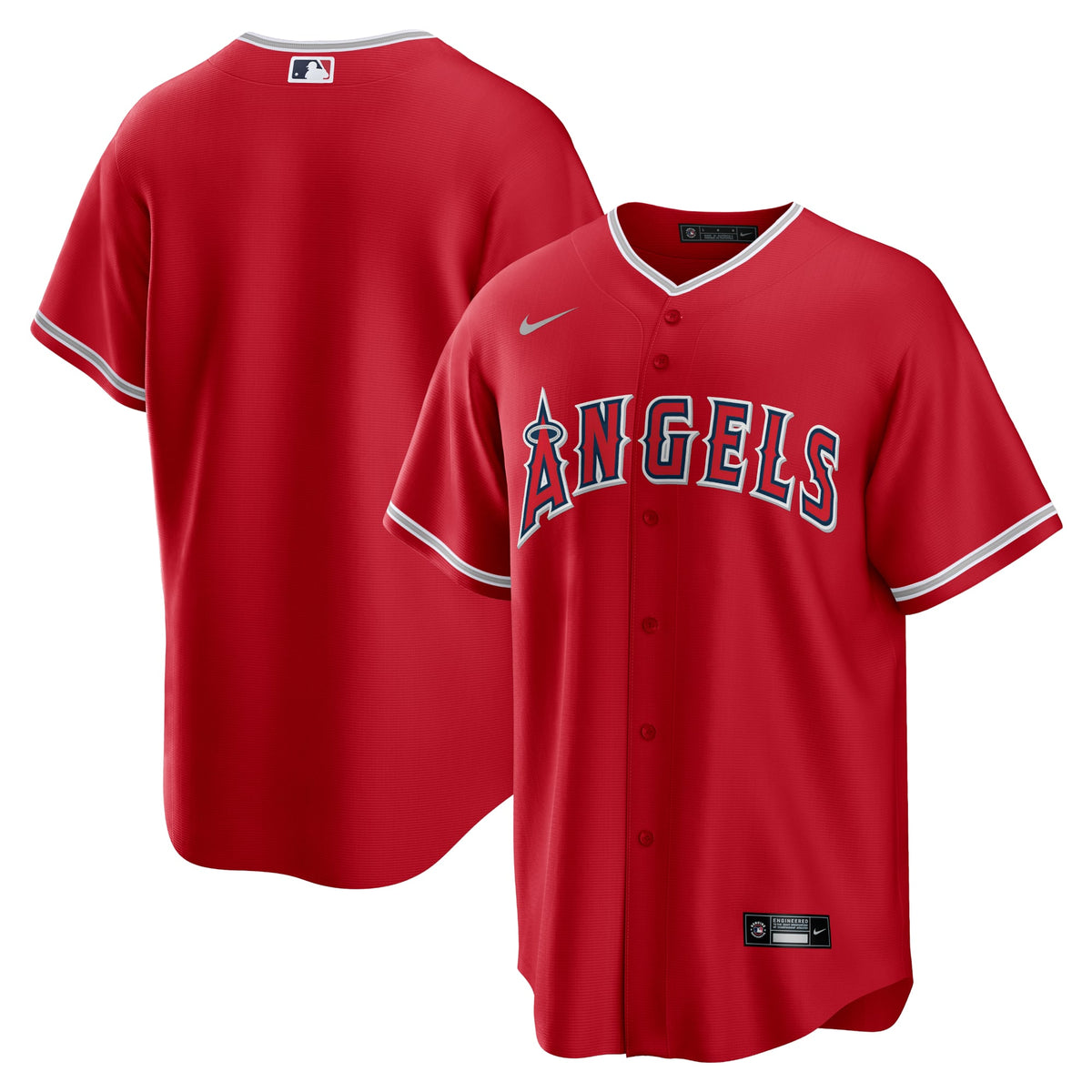 Los Angeles Angels Nike Red Alternate Replica Team Jersey