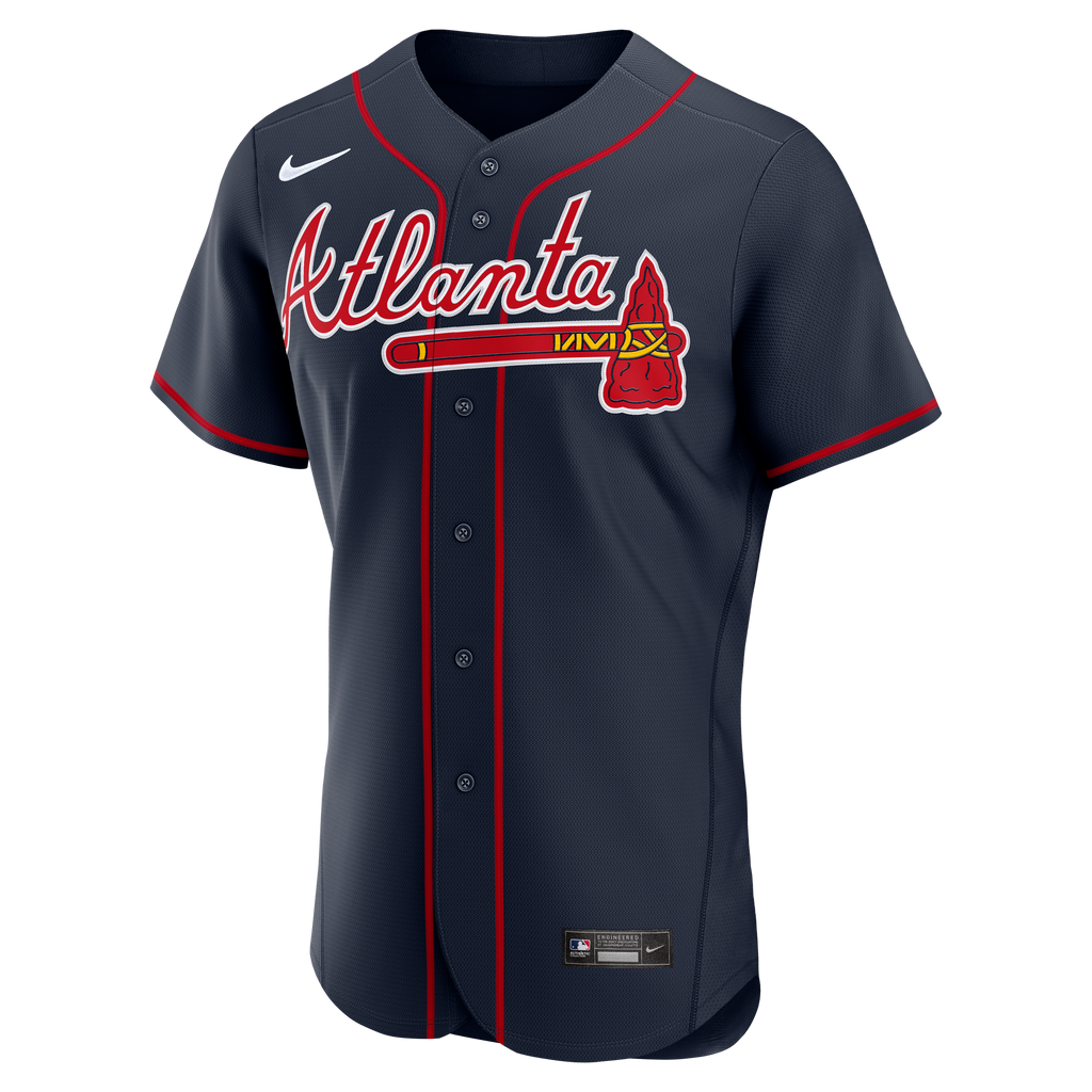 Atlanta Braves Drake Baldwin Nike Navy Alternate MLB Awards Authentic Jersey