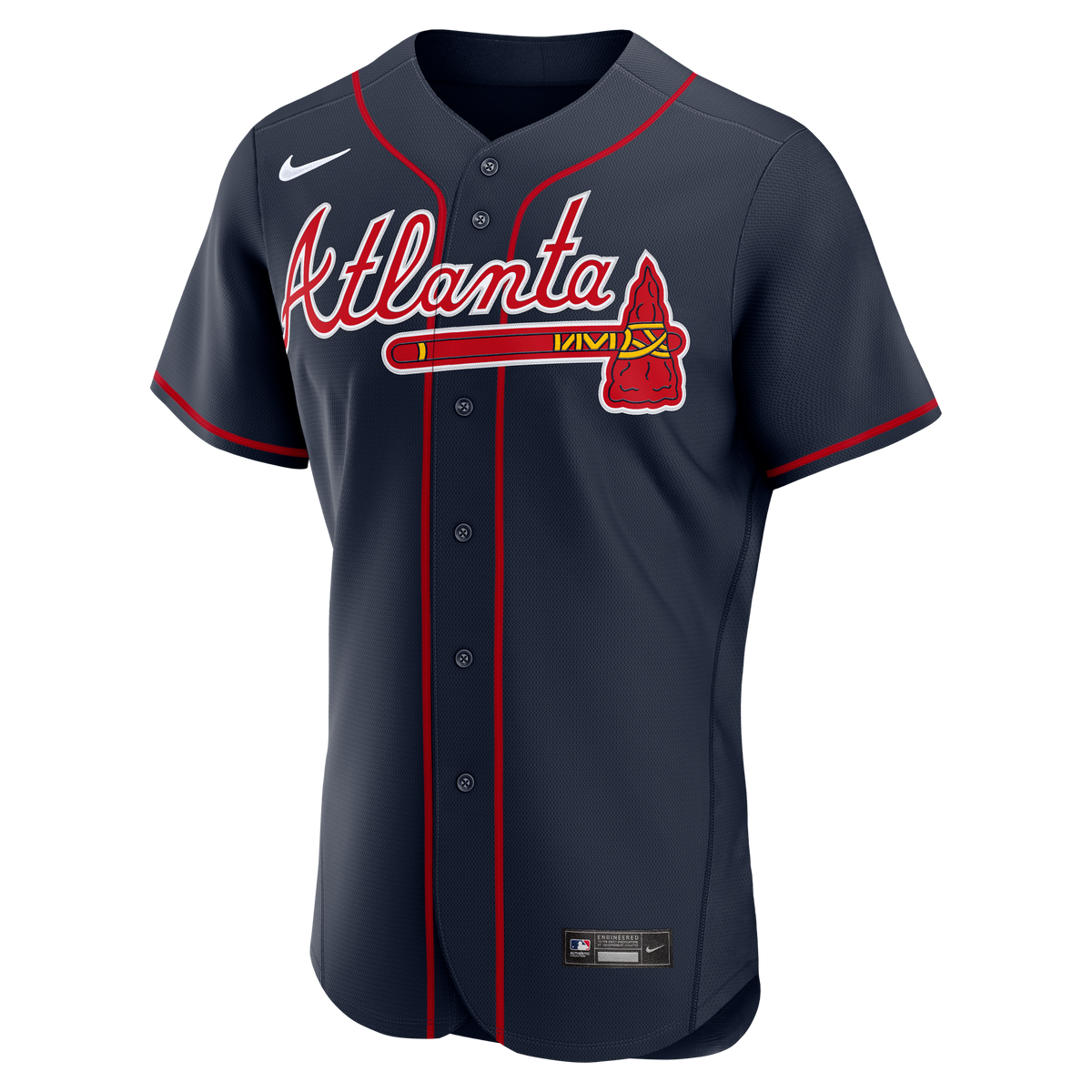 Atlanta Braves Drake Baldwin Nike Navy Alternate MLB Awards Authentic Jersey