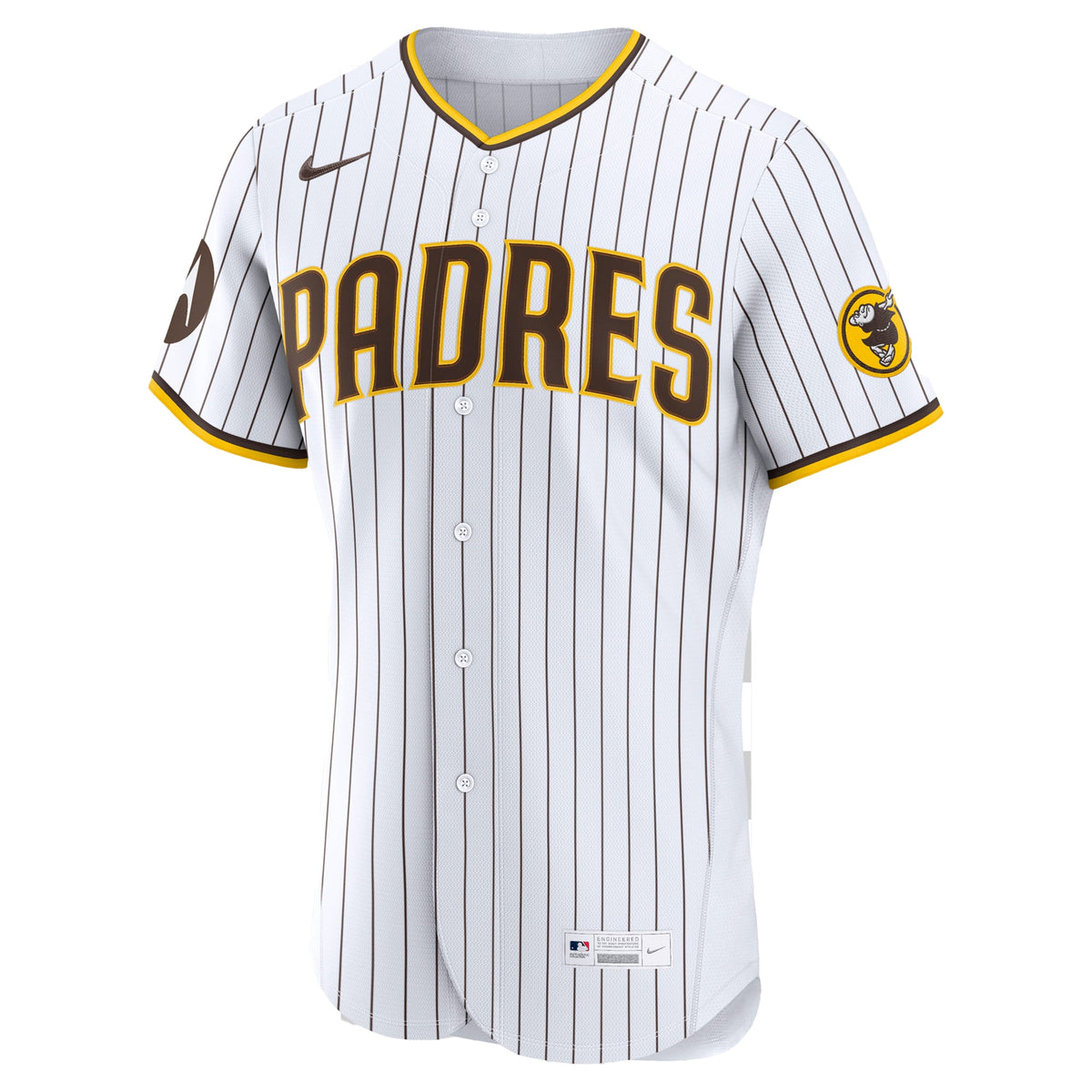 San Diego Padres Fernando Tatis Jr. Nike White Home Authentic Sponsor Patch Jersey