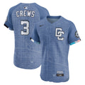 Washington Nationals Dylan Crews Nike Blue 2025 City Connect Elite Player Jersey