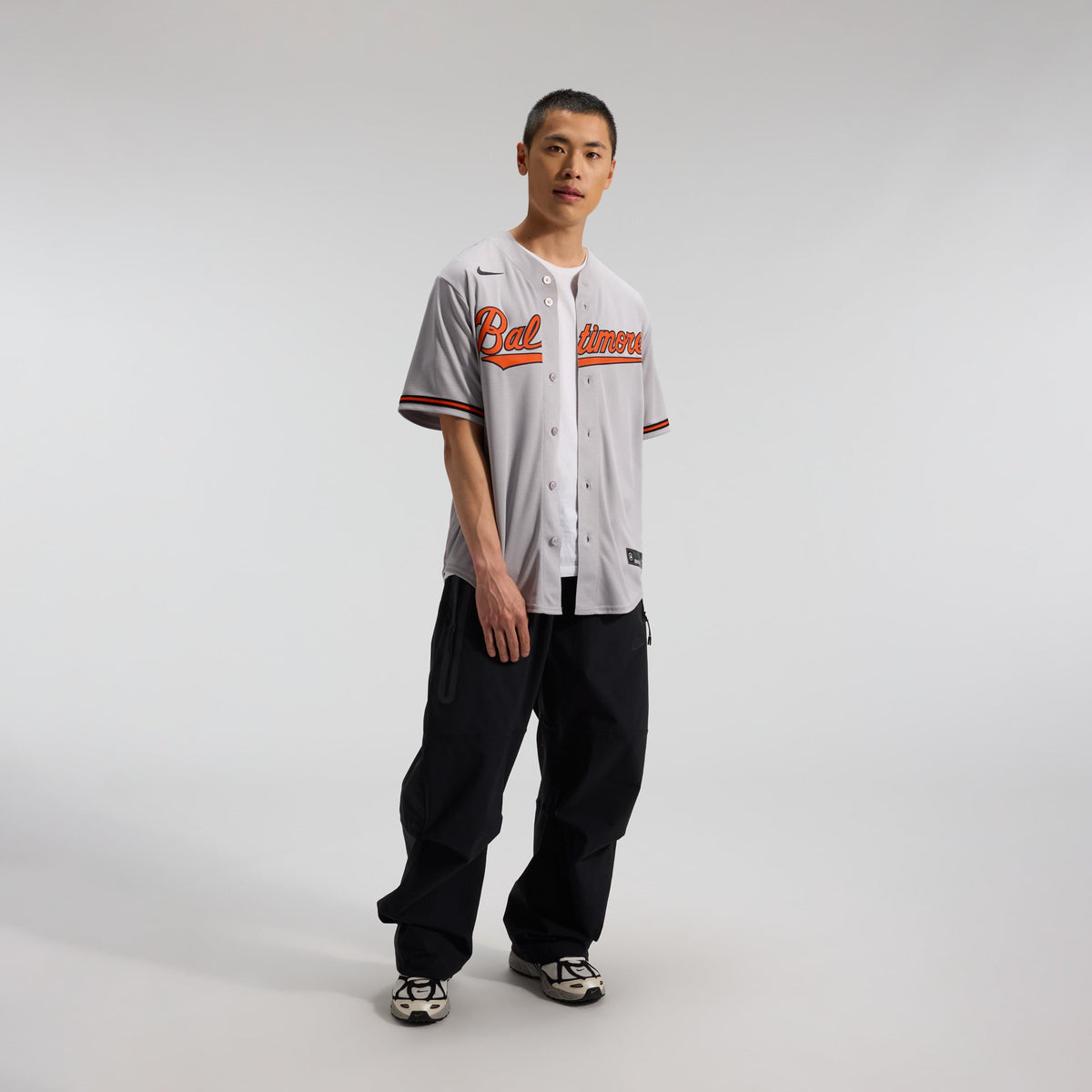 Baltimore Orioles Nike Gray Road Replica Team Jersey