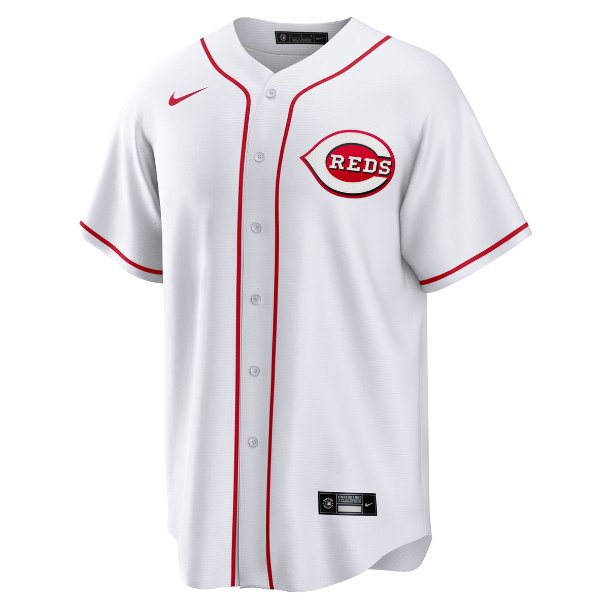 Cincinnati Reds Will Benson Nike White Home Replica Jersey
