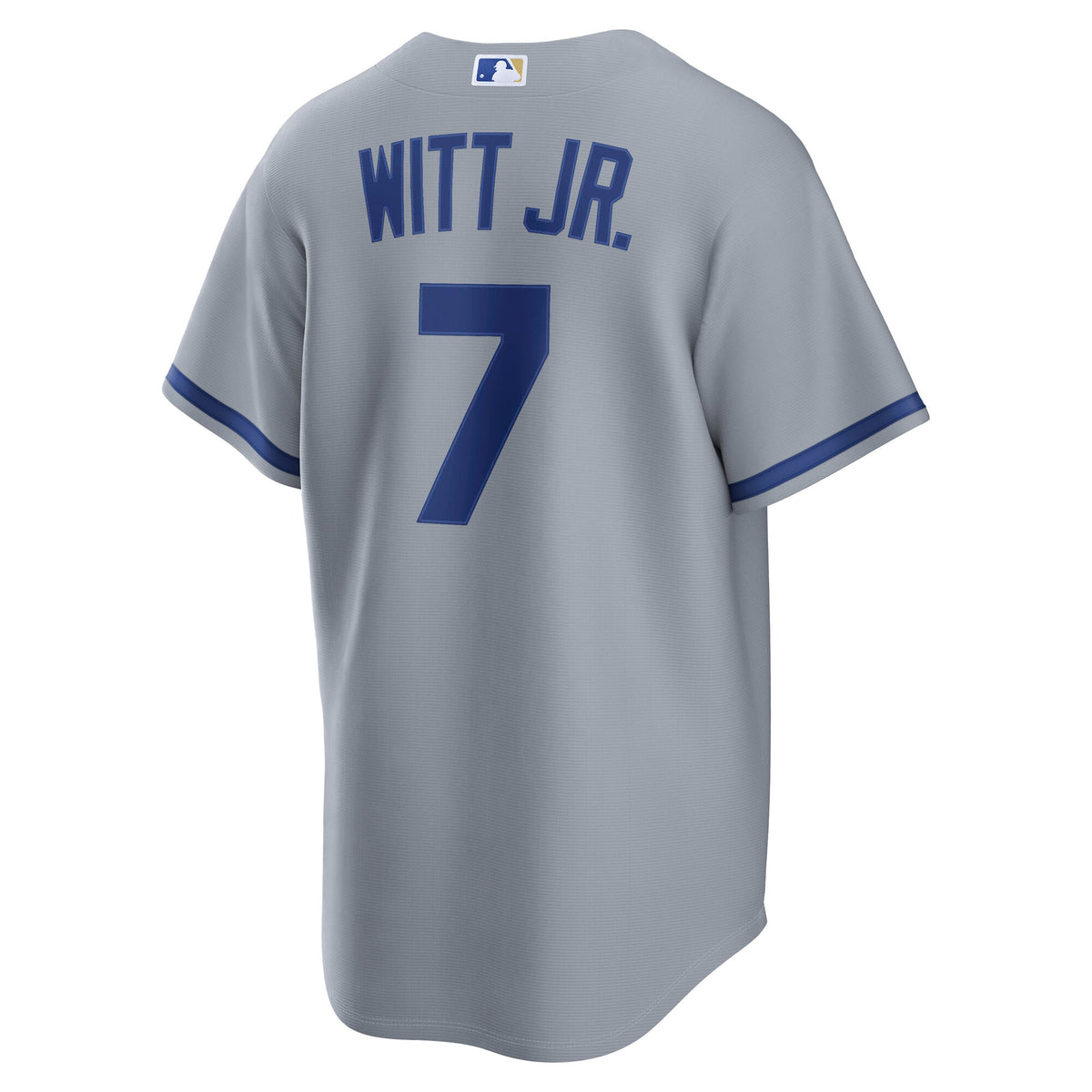 Kansas City Royals Bobby Witt Jr. Nike Gray Road Replica Jersey
