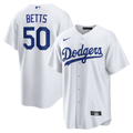 Los Angeles Dodgers Mookie Betts Nike White Home Replica Jersey