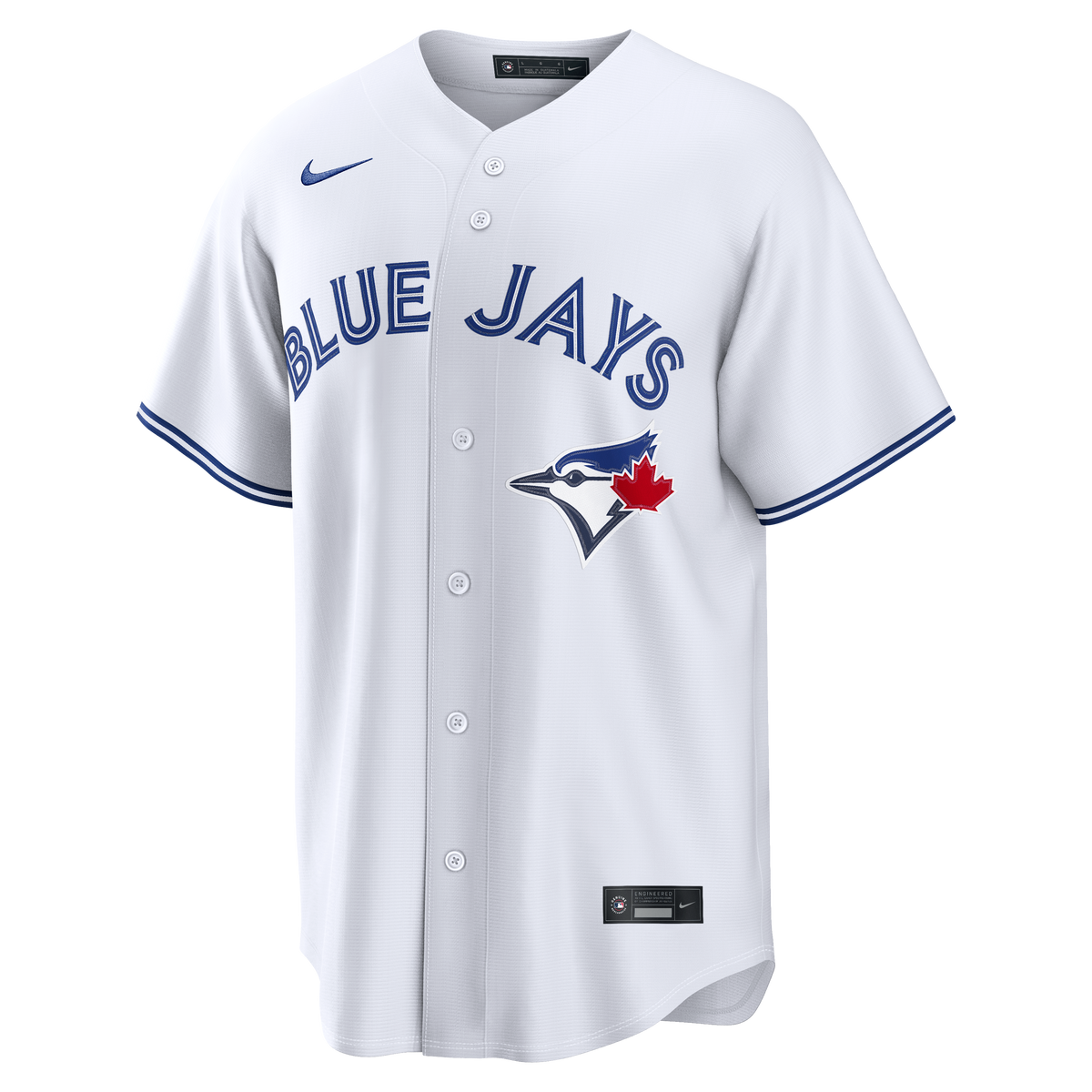 Toronto Blue Jays Shane Bieber Nike White Home Replica Jersey