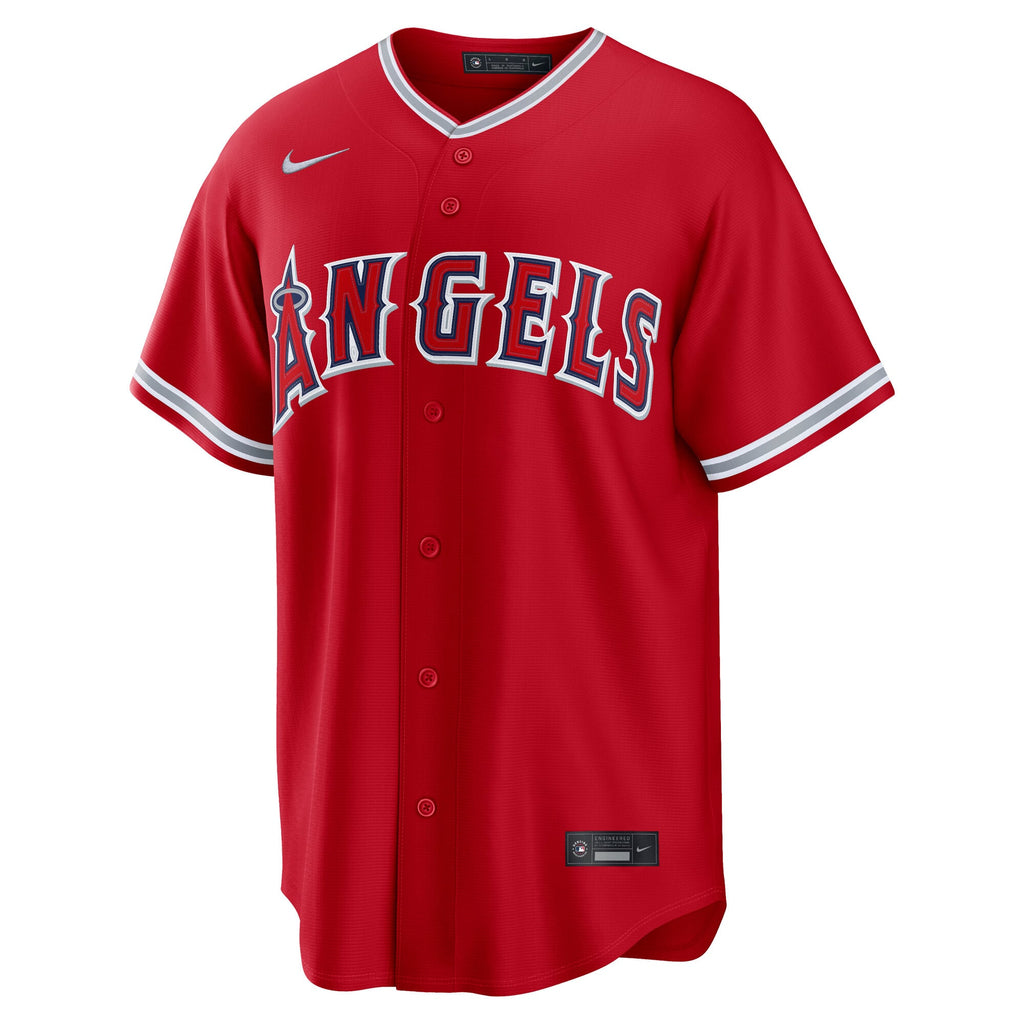 Los Angeles Angels Mike Trout Nike White Alternate Replica Jersey