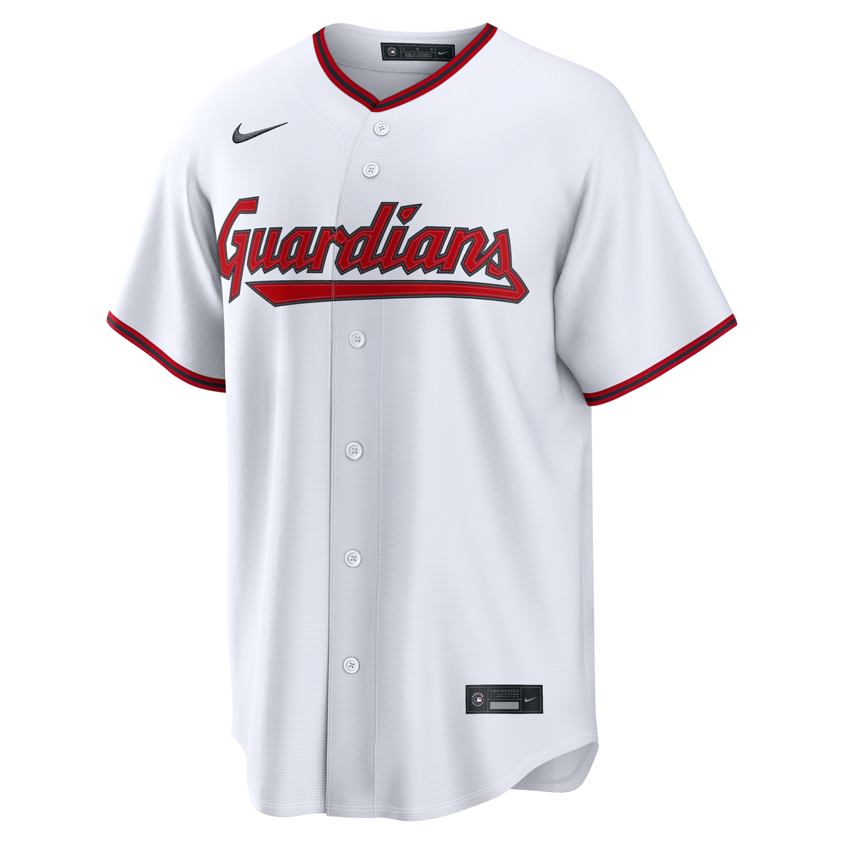 Cleveland Guardians Nathaniel Lowe Nike White Home Replica Jersey