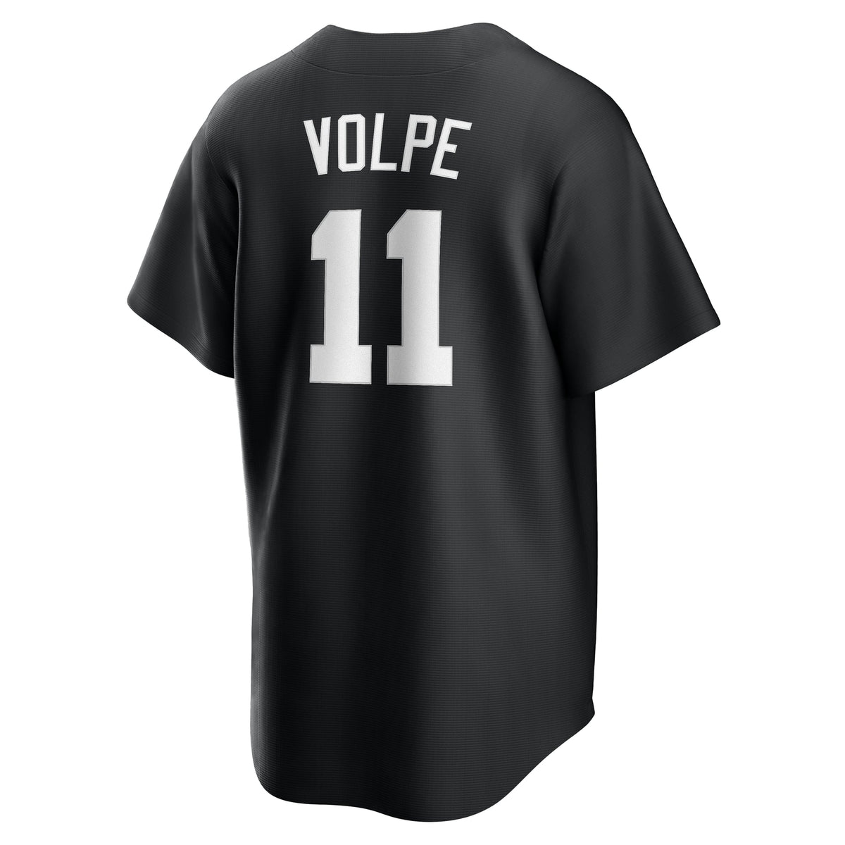 New York Yankees Anthony Volpe Nike Black Fashion Replica Player Jersey