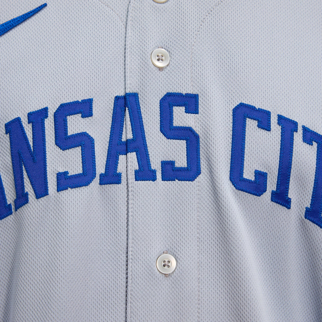 Kansas City Royals Nike Gray 2022 Road Authentic Jersey