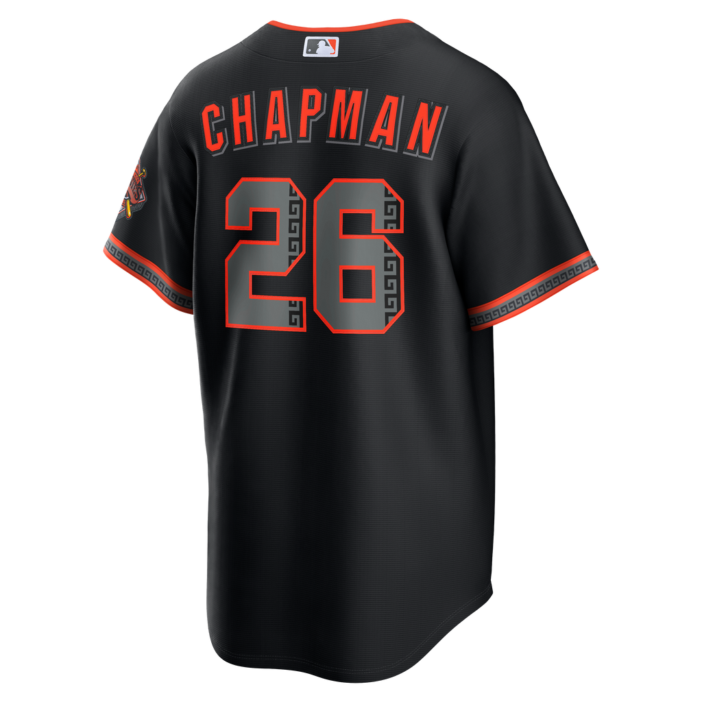 San Francisco Giants Matt Chapman Nike Black Alternate Stadium Jersey