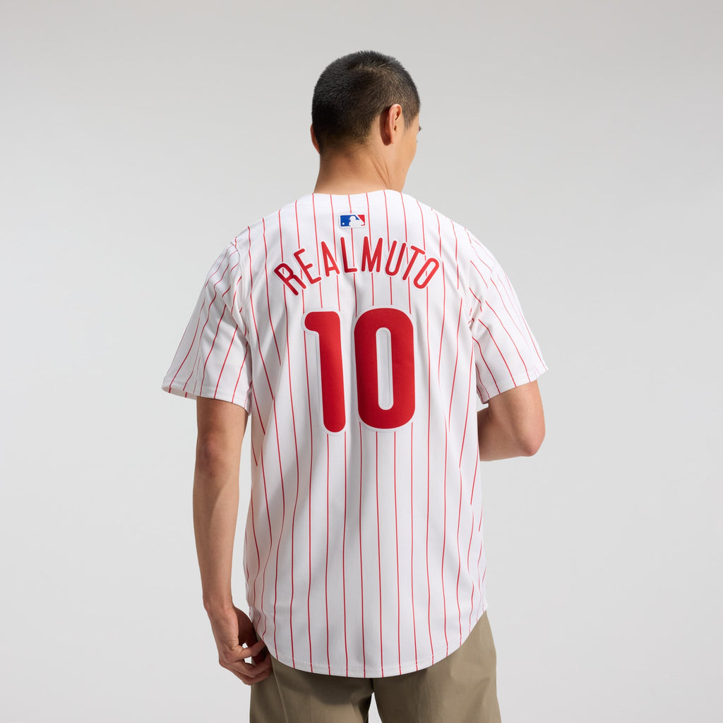 Philadelphia Phillies J.T. Realmuto Nike White Home Limited Player Jersey