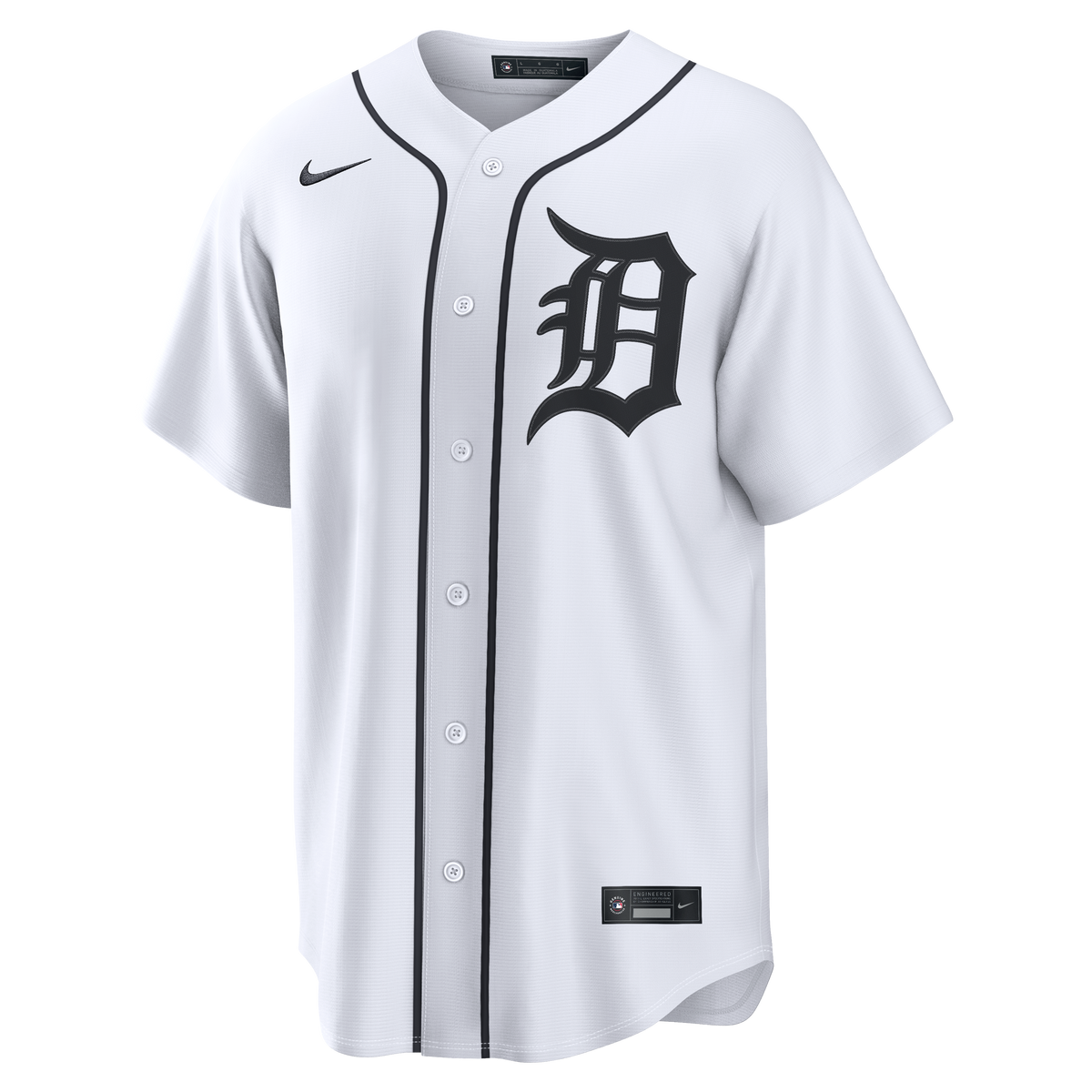 Detroit Tigers Javier Báez Nike White Home Replica Jersey