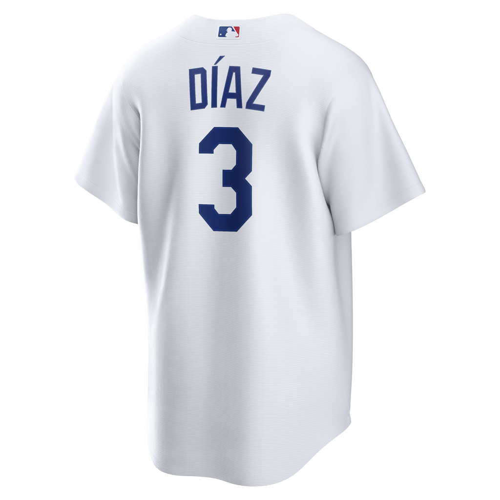 Los Angeles Dodgers Edwin Díaz Nike White Home Replica Jersey