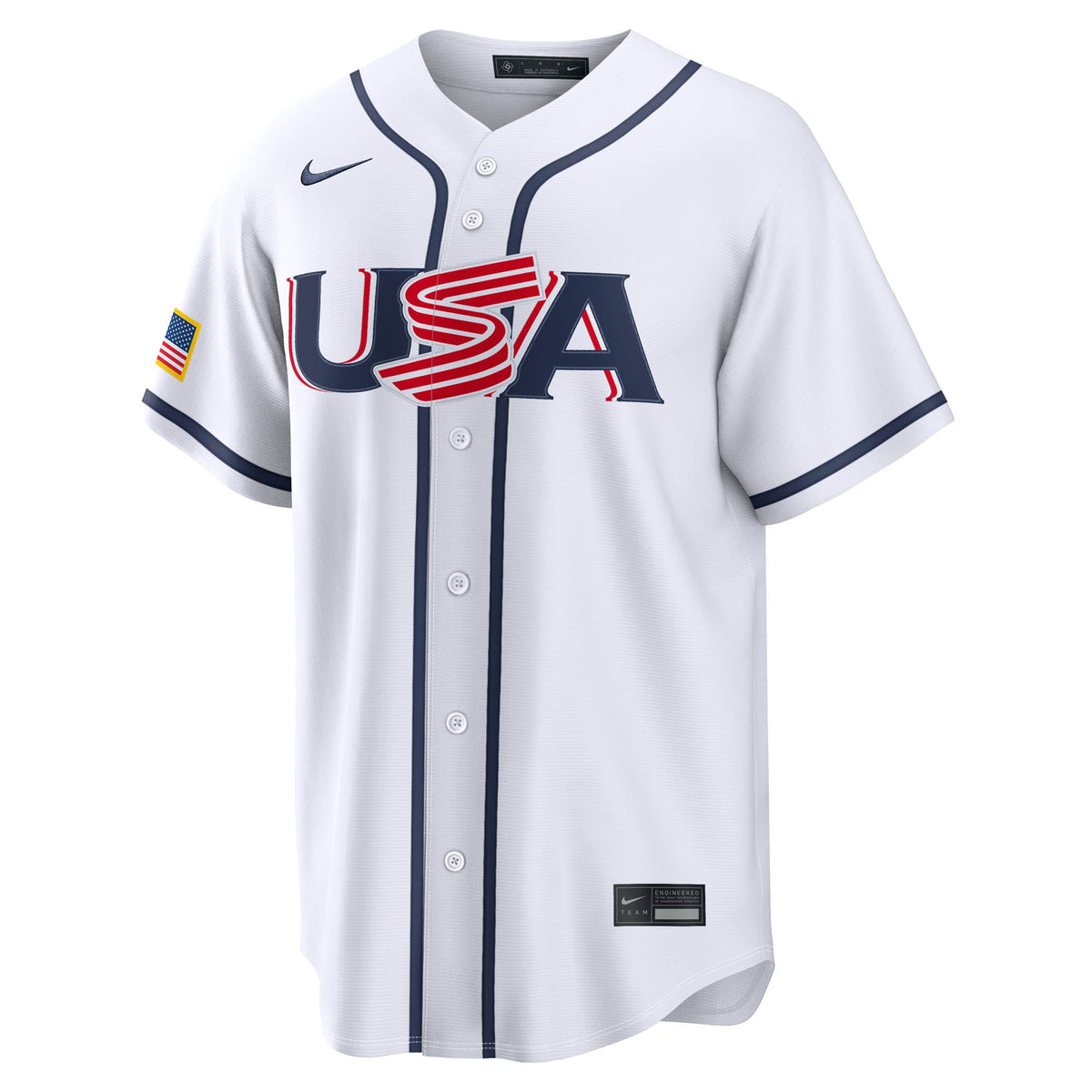 USA Baseball Logan Webb Nike White 2026 World Baseball Classic Home Stadium Jersey