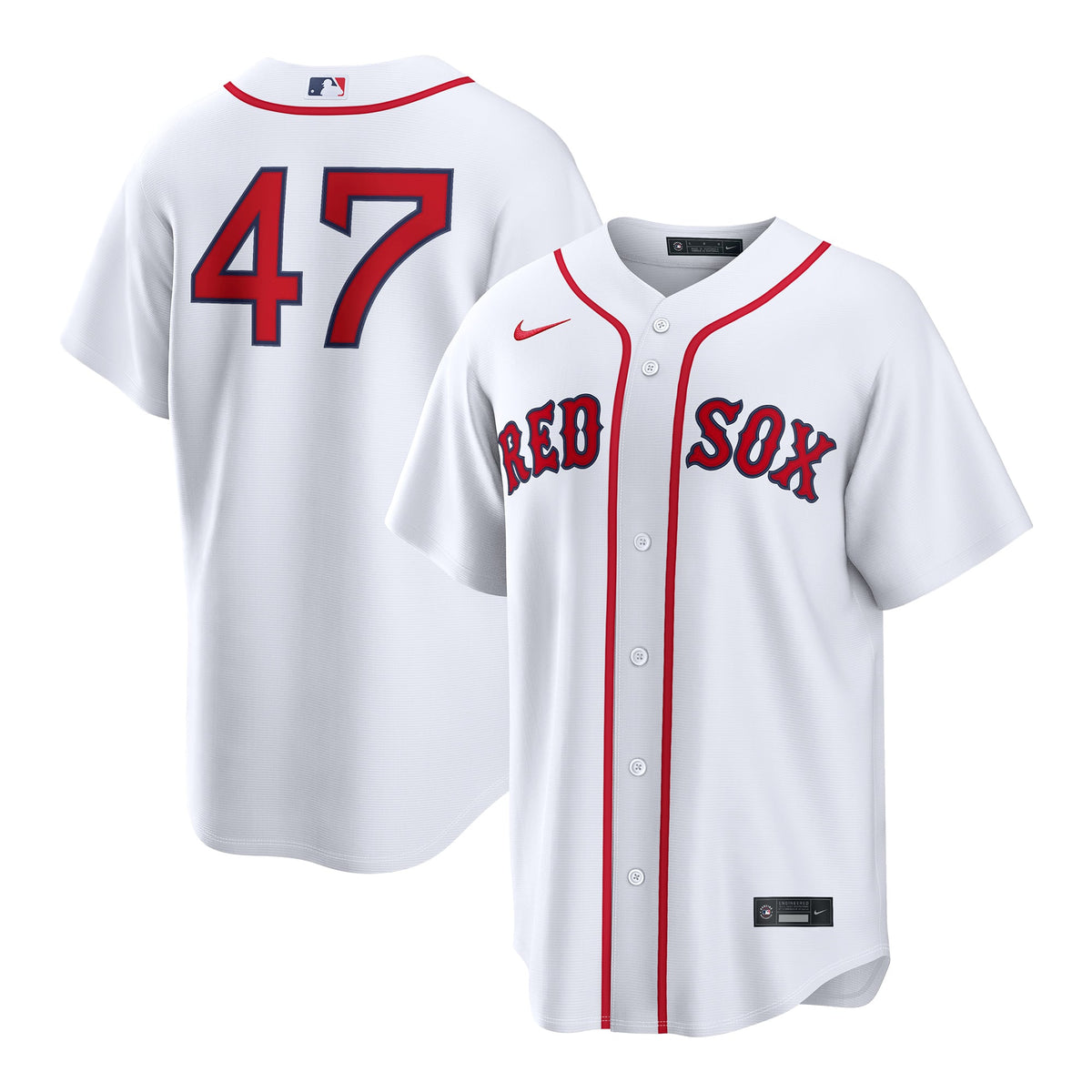 Boston Red Sox Jovani Moran Nike White Home Replica Jersey