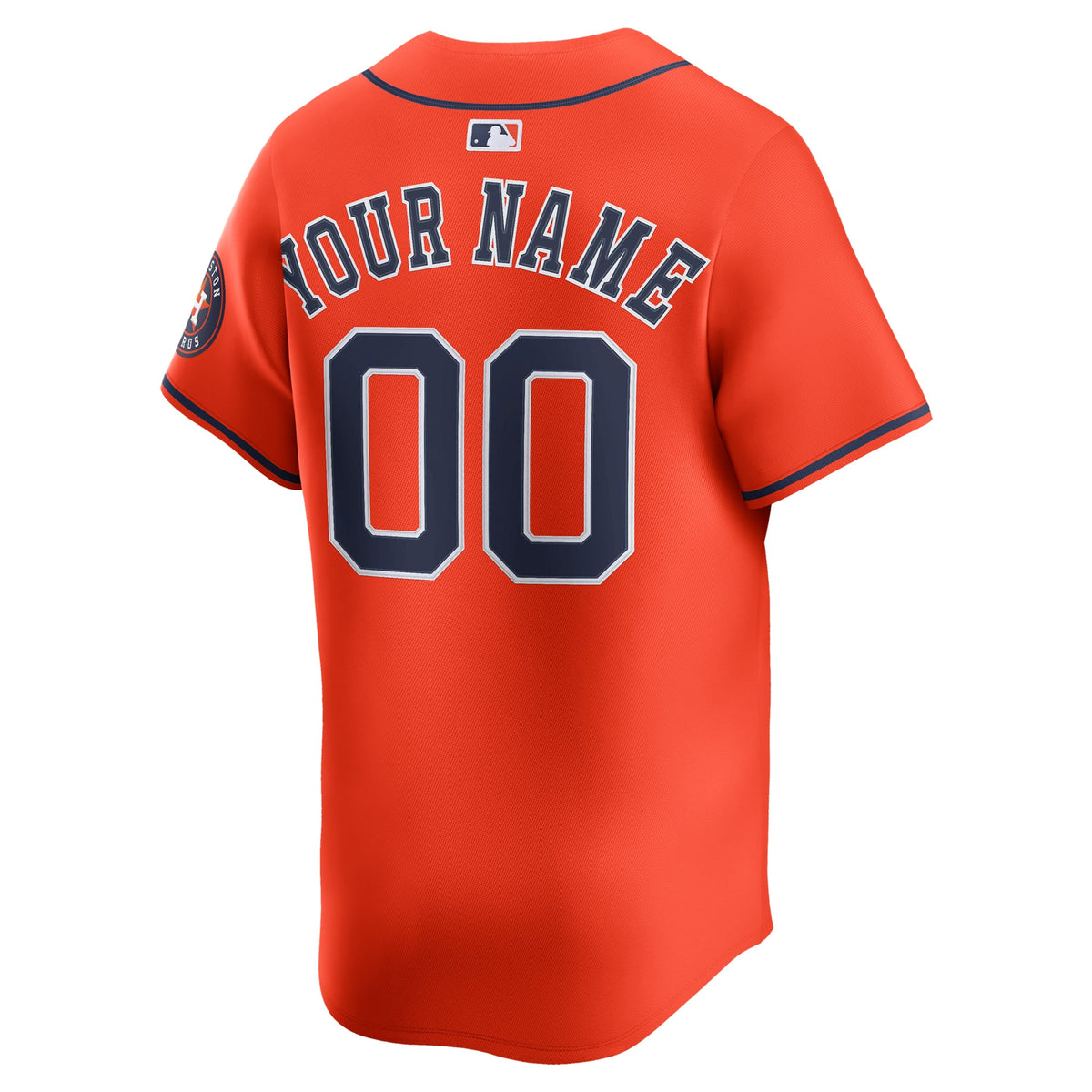 Houston Astros Nike White Home Limited Custom Jersey