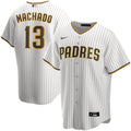 San Diego Padres Manny Machado Nike White Home Replica Player Jersey