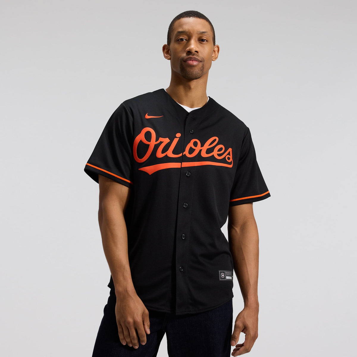 Baltimore Orioles Nike White Home Replica Team Jersey
