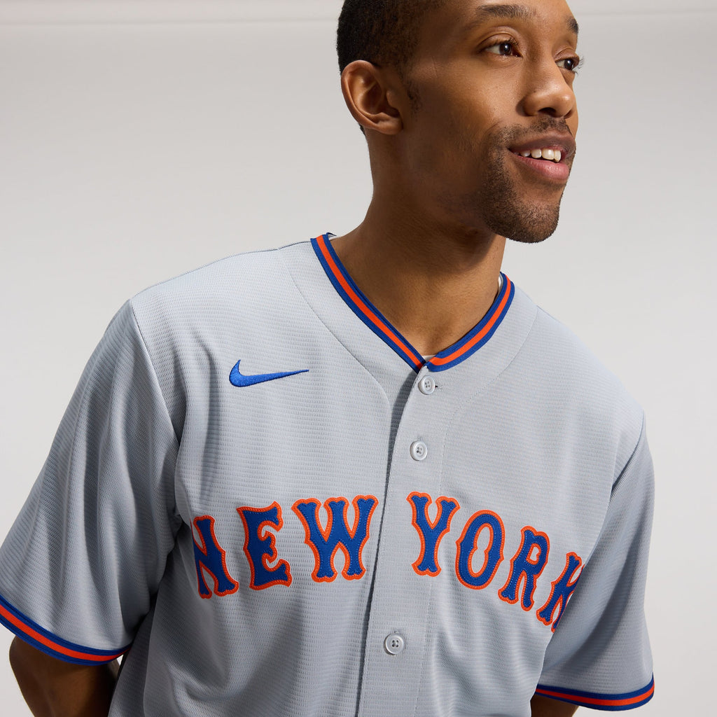 New York Mets Juan Soto Nike Gray Road Replica Jersey