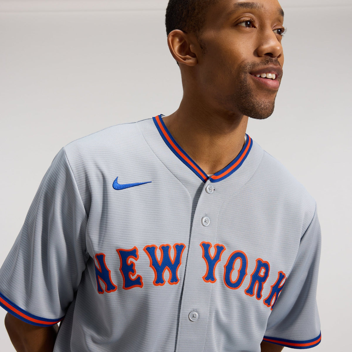 New York Mets Juan Soto Nike Gray Road Replica Jersey