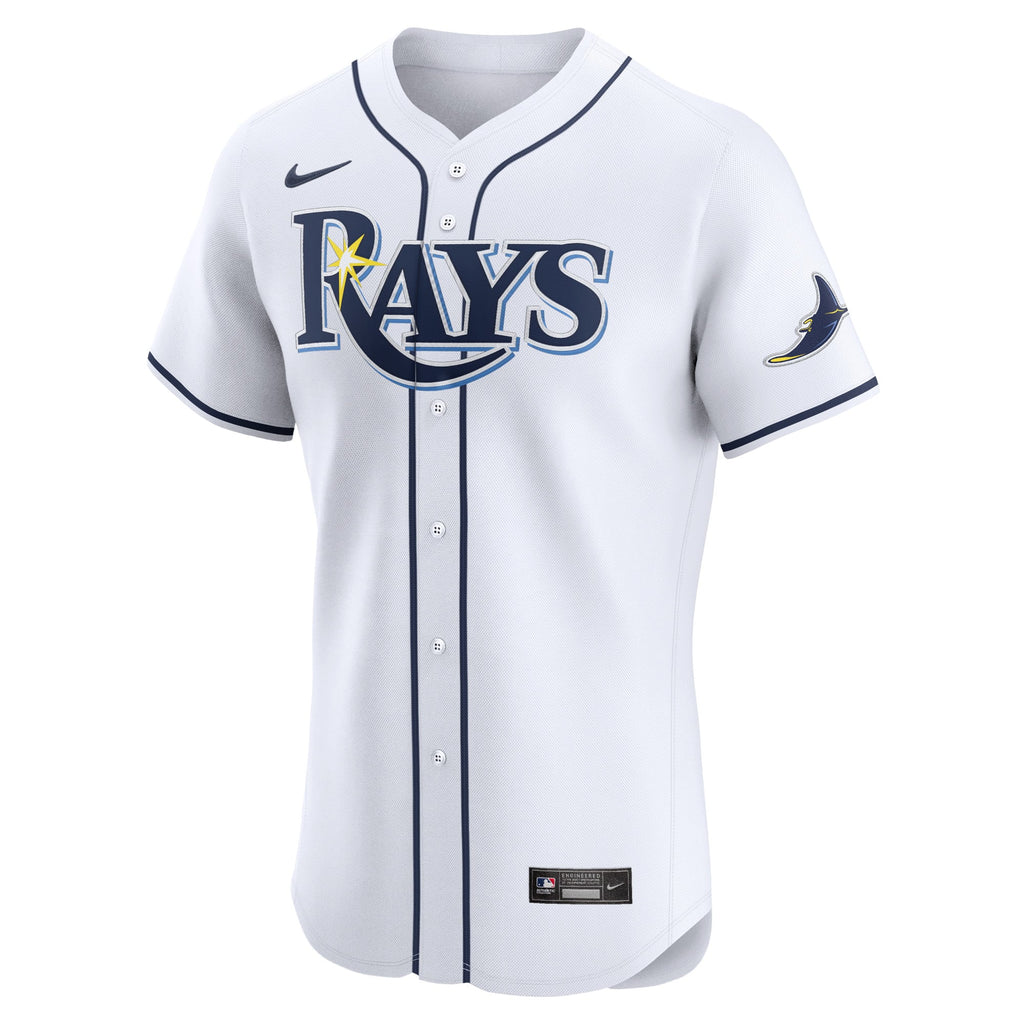 Tampa Bay Rays Yandy Diaz Nike White Home Elite Player Jersey
