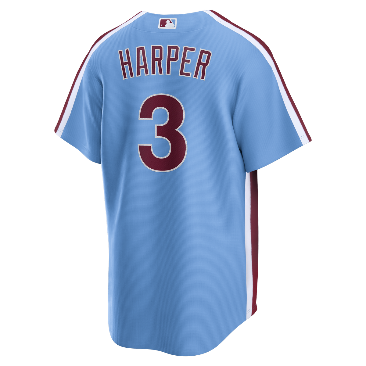 Philadelphia Phillies Bryce Harper Nike Light Blue Alternate Replica Jersey