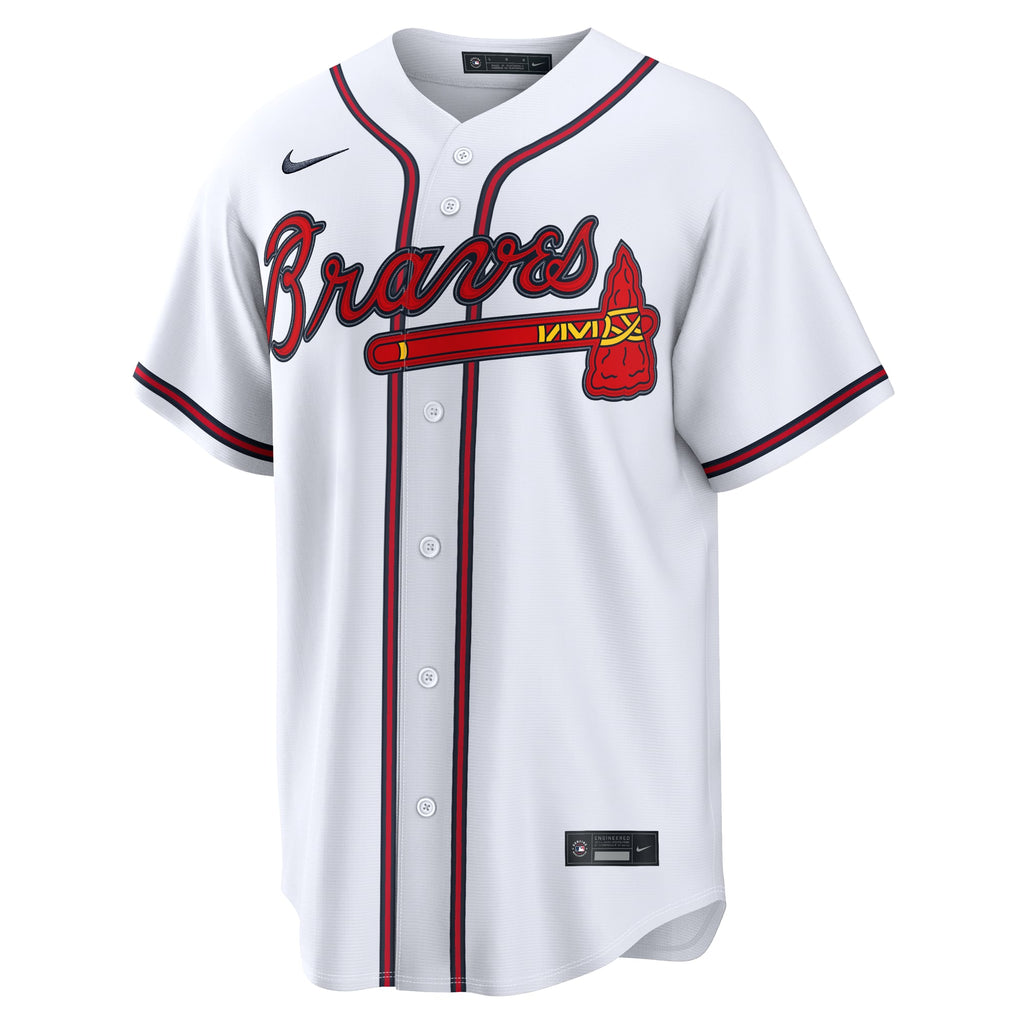 Atlanta Braves Austin Riley Nike White Home Replica Jersey