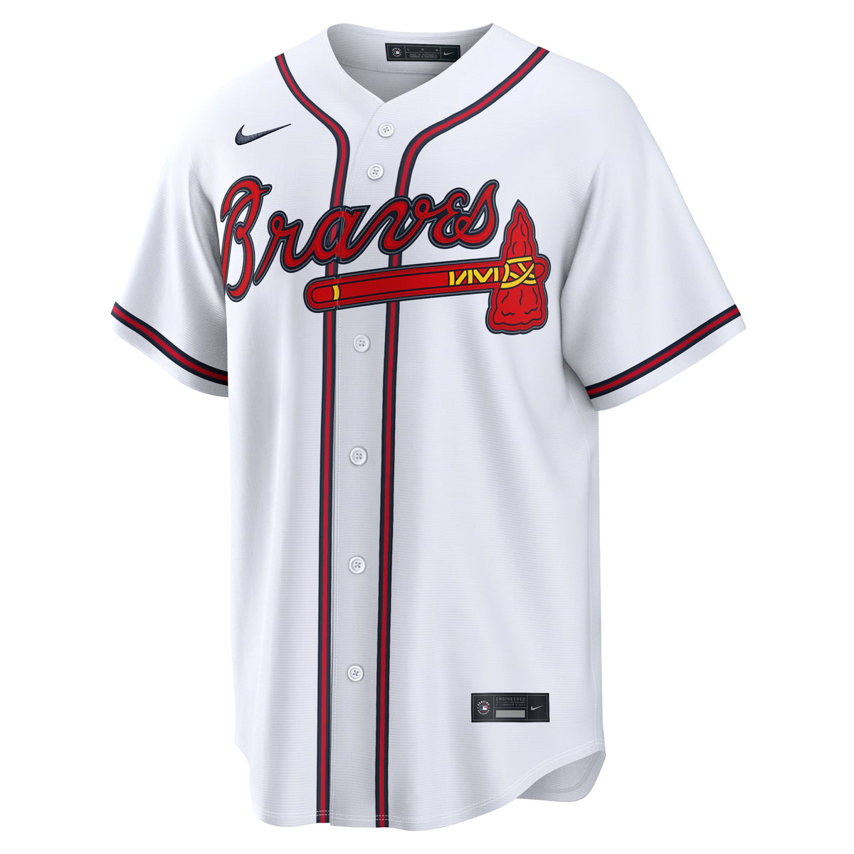 Atlanta Braves Austin Riley Nike White Home Replica Jersey
