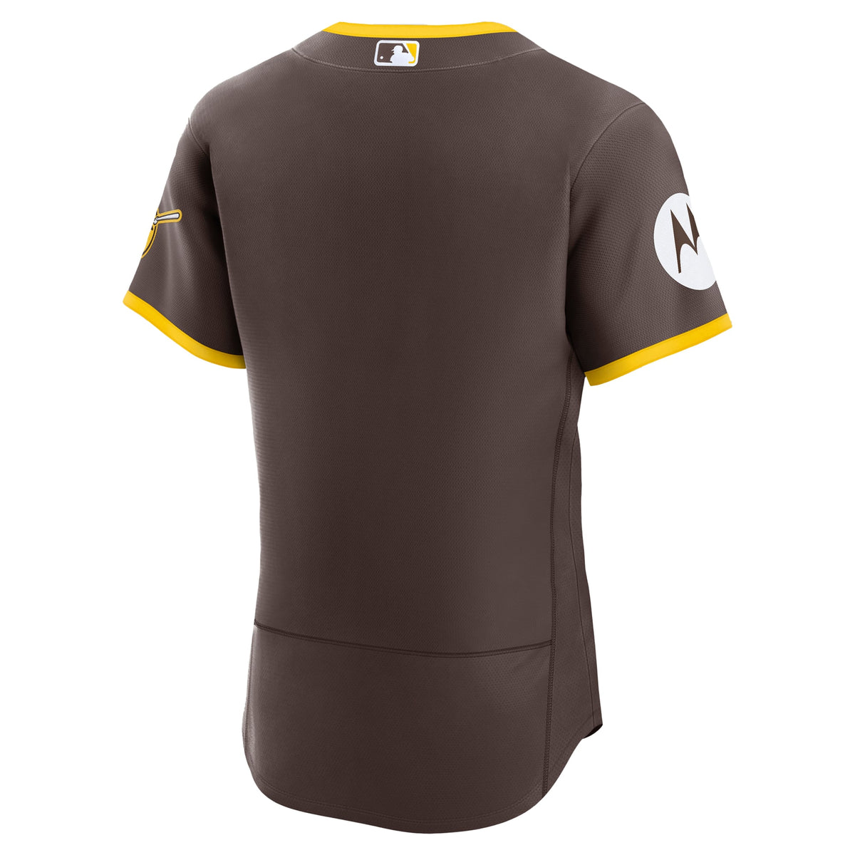 San Diego Padres Nike Brown Road Sponsor Patch Authentic Jersey