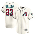 Arizona Diamondbacks Zac Gallen Nike Cream Home Limited Player Jersey