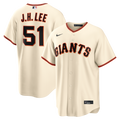 San Francisco Giants Jung Hoo Lee Nike Cream Home Replica Jersey