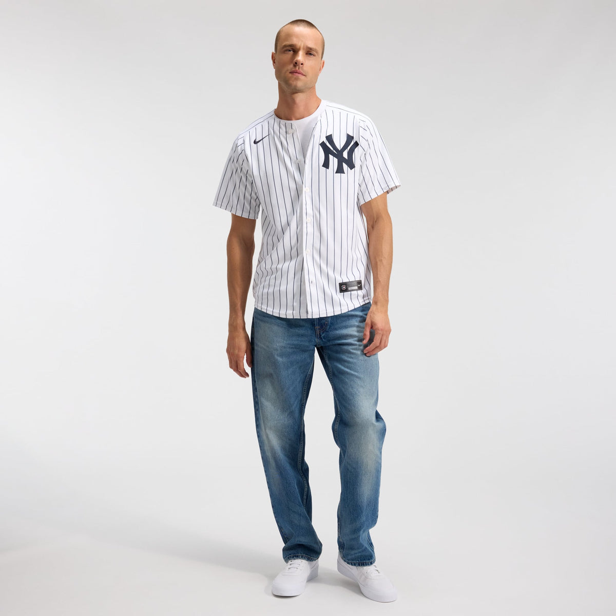 New York Yankees Aaron Judge Nike Navy Alternate Limited Player Jersey