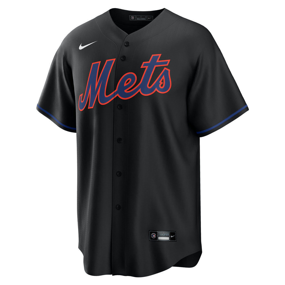 New York Mets Brandon Nimmo Nike Black Alternate Replica Jersey