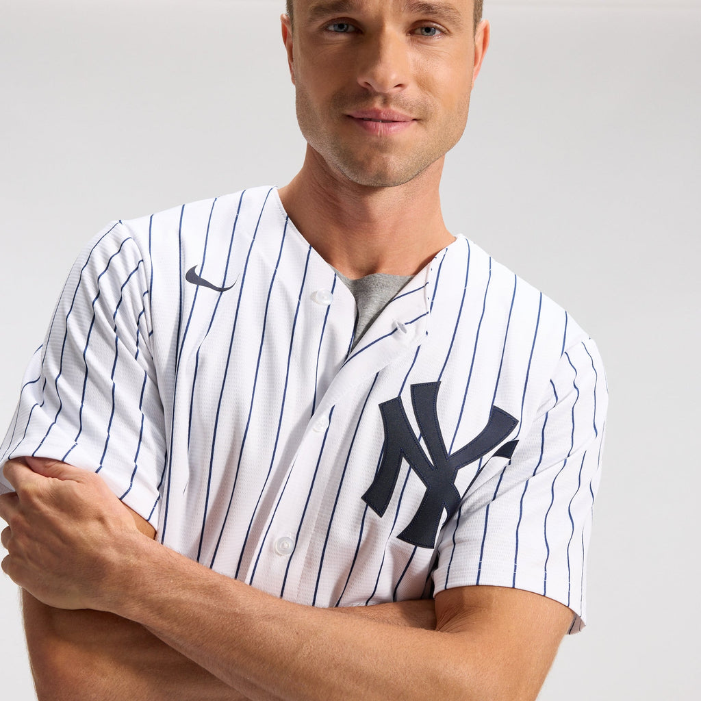 New York Yankees Nike White Home Replica Team Jersey