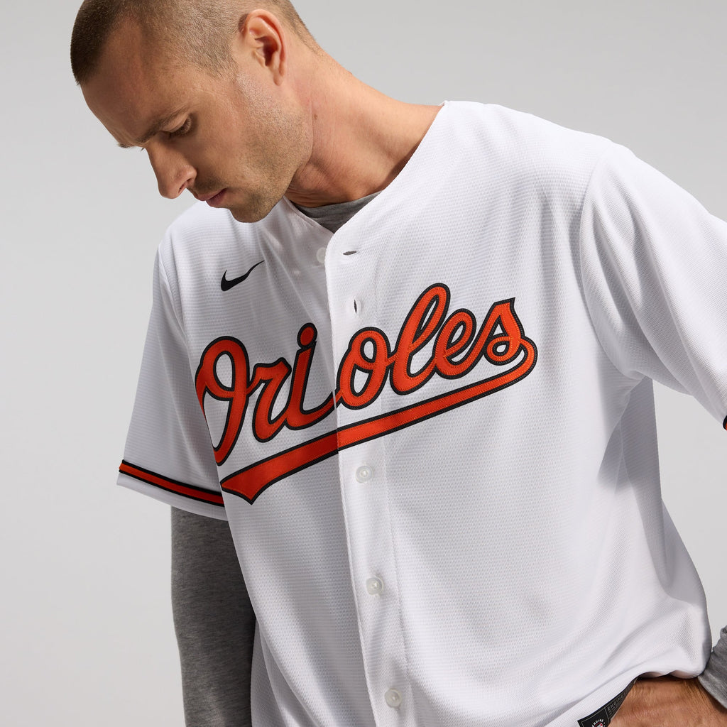 Baltimore Orioles Nike White Home Replica Team Jersey