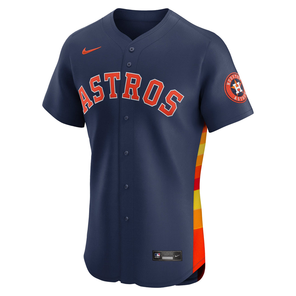 Houston Astros Nike Orange Alternate Elite Jersey