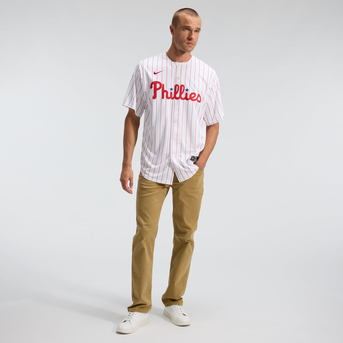 Philadelphia Phillies Nike White Home Replica Team Jersey