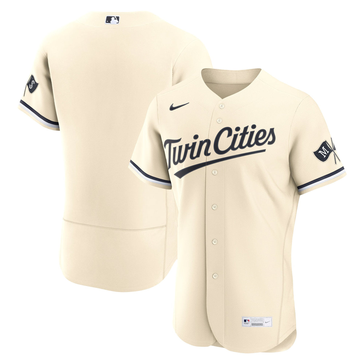 Minnesota Twins Nike White Home Authentic Jersey