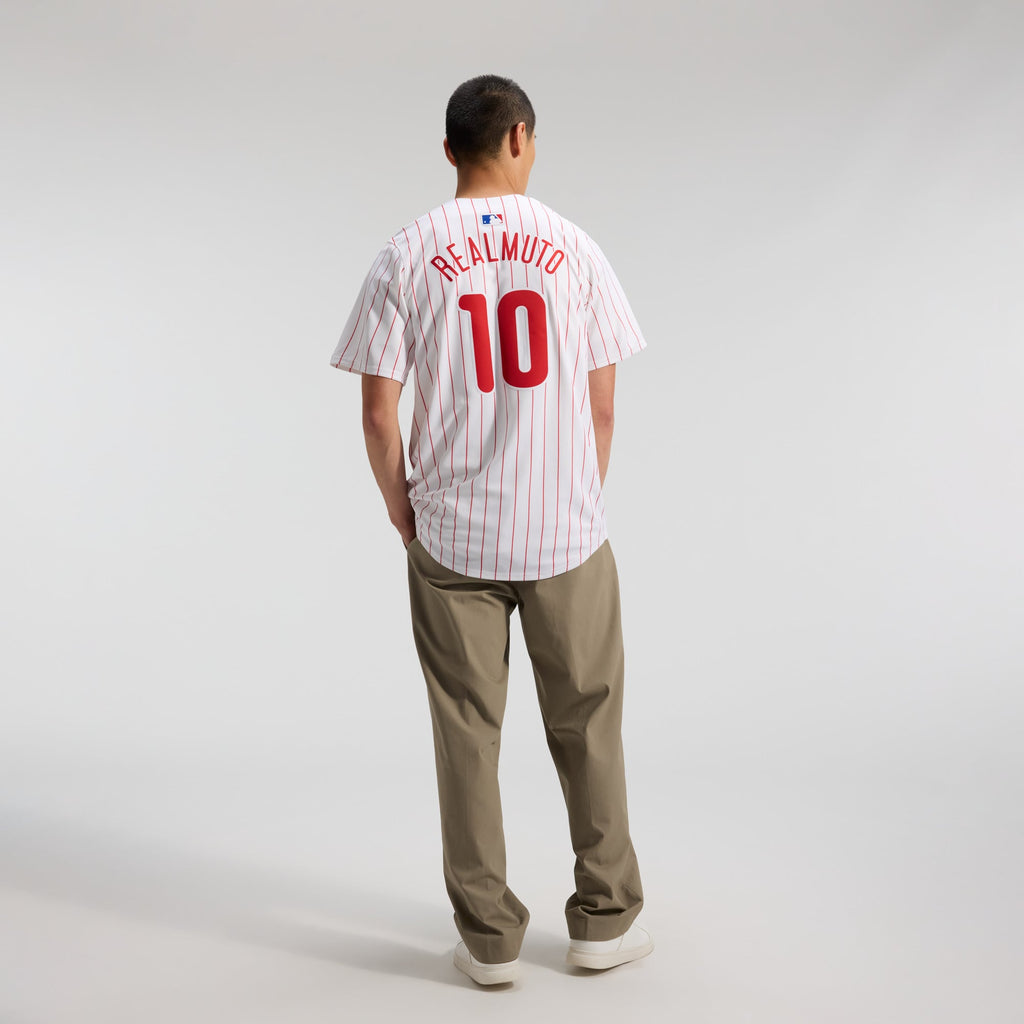 Philadelphia Phillies J.T. Realmuto Nike White Home Limited Player Jersey