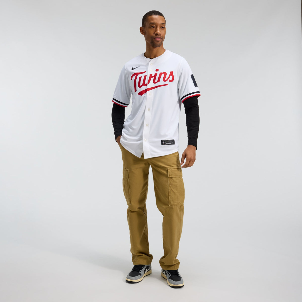 Minnesota Twins Nike White Home Limited Jersey