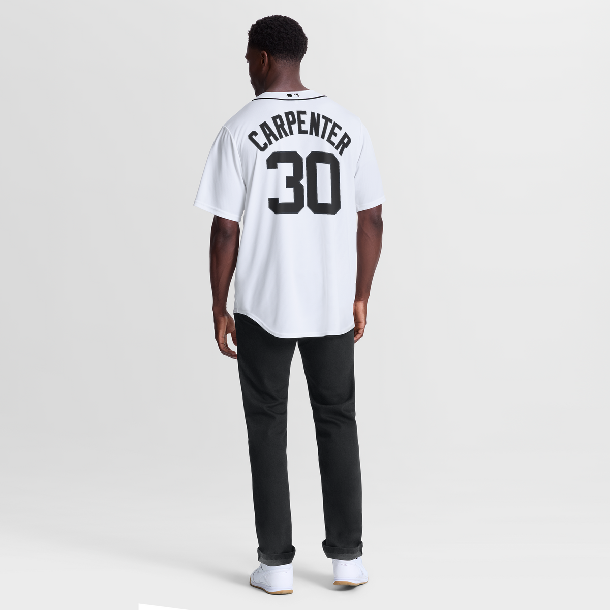 Detroit Tigers Kerry Carpenter Nike White Home Replica Jersey