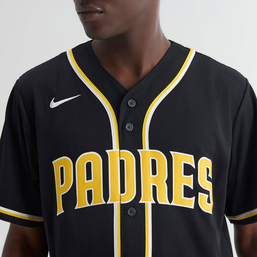 San Diego Padres Fernando Tatis Jr. Nike Fashion Replica Black Out Jersey