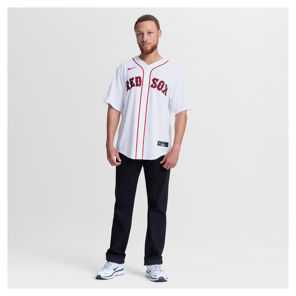 Boston Red Sox Jovani Moran Nike White Home Replica Jersey