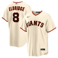 San Francisco Giants Bryce Eldridge Nike Cream Home Replica Jersey